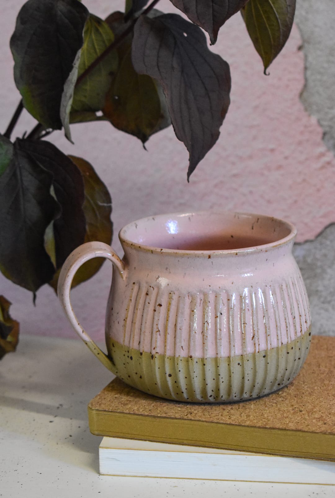 Skodelica BUČKA - roza no. 6